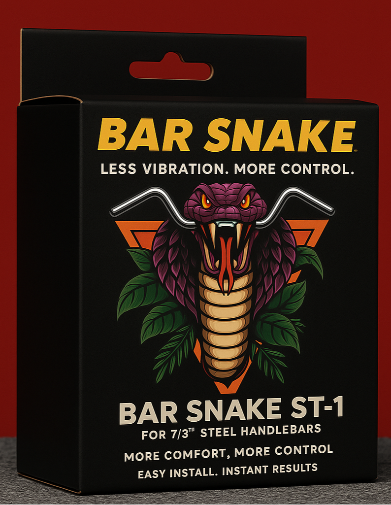 Barsnake Anti-Vibration Handlebar Insert | Steel Handlebars (ST-1)